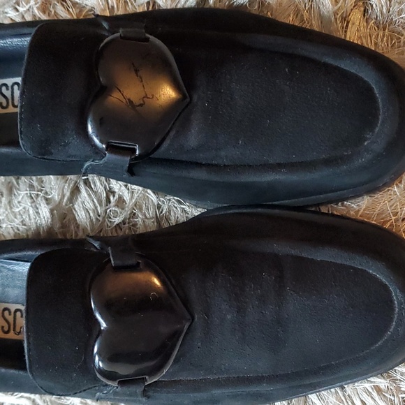 MOSCHINO black suede loafers - Picture 12 of 12